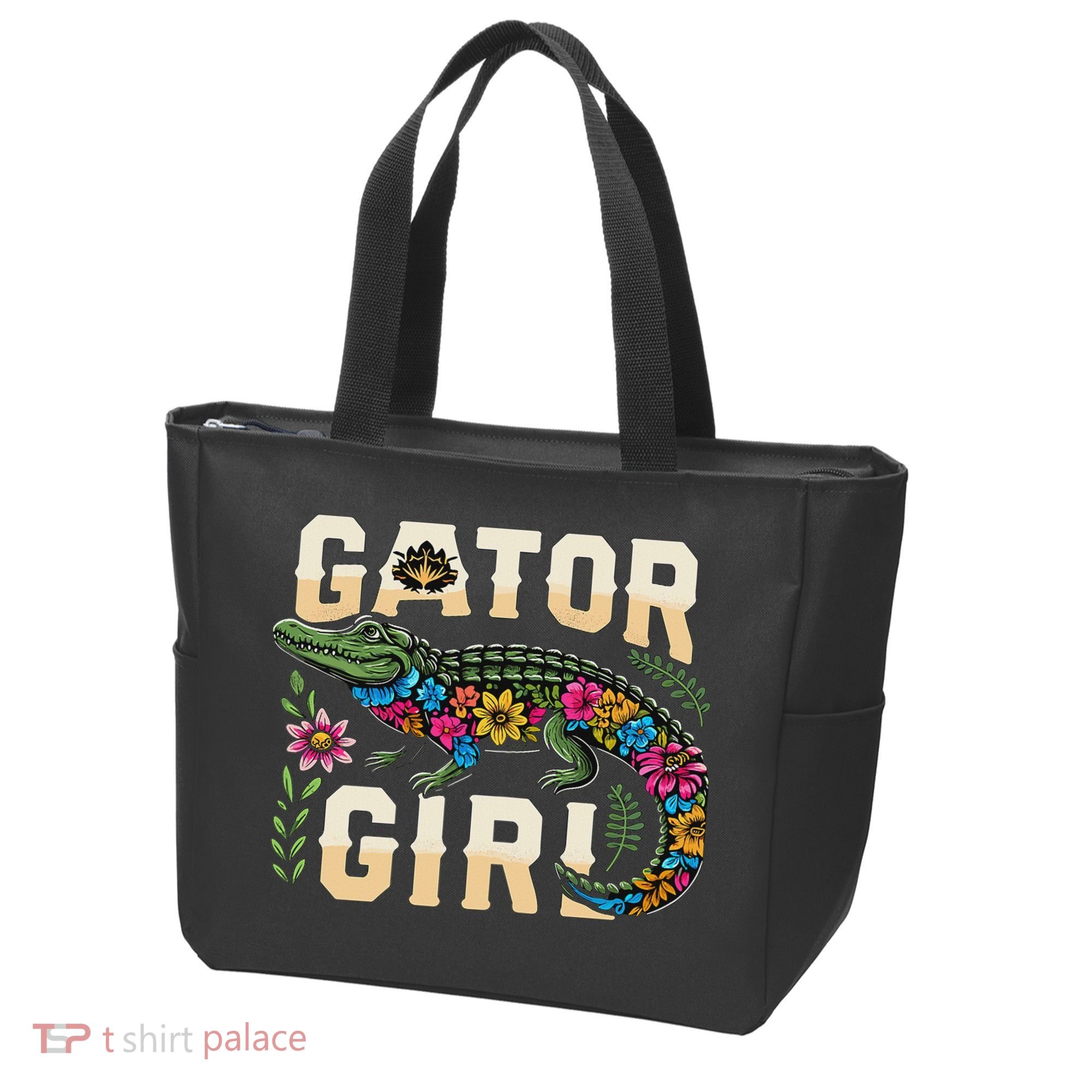 Gator Girl Alligator Crocodile Tote Bag