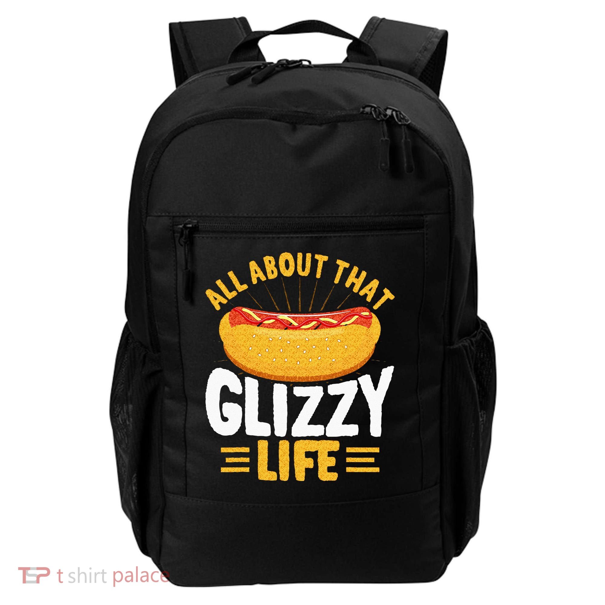 Glizzy Gobbler All About That Glizzy Life Hot Dog Backpack
