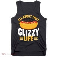 Glizzy Gobbler All About That Glizzy Life Hot Dog Tank Top thumb 0