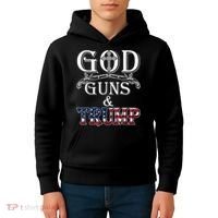 God Guns And Trump Kids Hoodie thumb 4