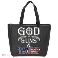 God Guns And Trump Tote Bag thumb 0