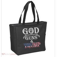 God Guns And Trump Tote Bag thumb 2