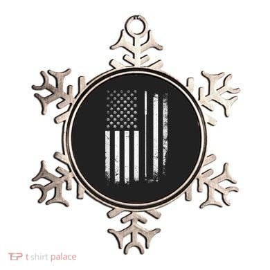 Golf Golfer American Flag Golf Flat Ornament