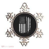 Golf Golfer American Flag Golf Flat Ornament thumb 0