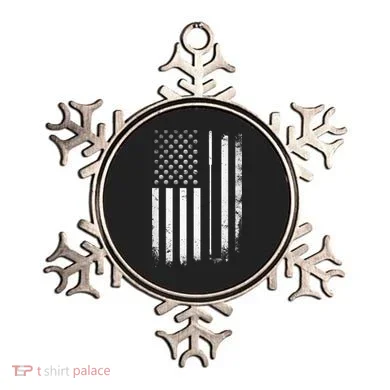 Golf Golfer American Flag Golf Flat Ornament