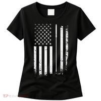 Golf Golfer American Flag Golf Flat Women's T-Shirt thumb 0