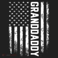 Granddaddy Gift America Flag Gift For Father's Day Tumbler thumb 3