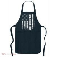 Granddaddy Gift America Flag Gift For Father's Day Apron thumb 0