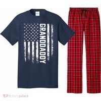Granddaddy Gift America Flag Gift For Father's Day Pajama Set thumb 0
