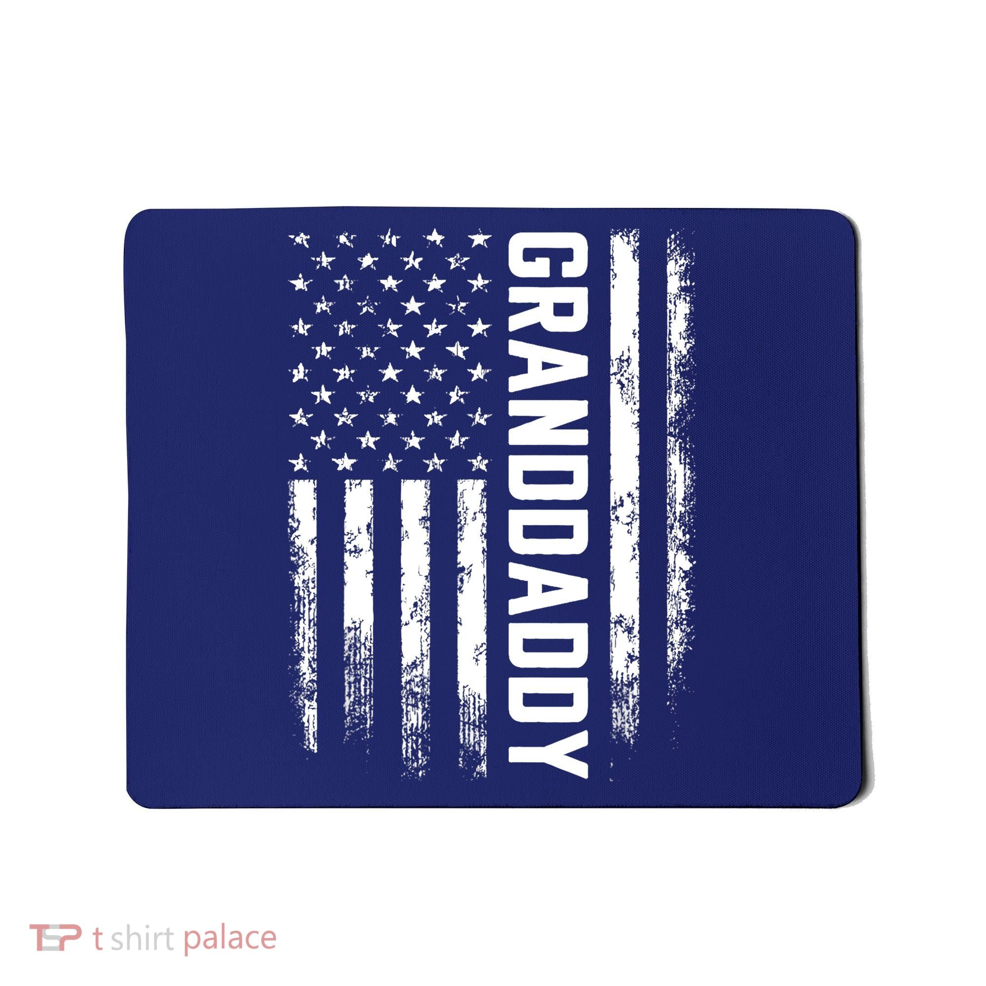 Granddaddy Gift America Flag Gift For Father's Day Mousepad