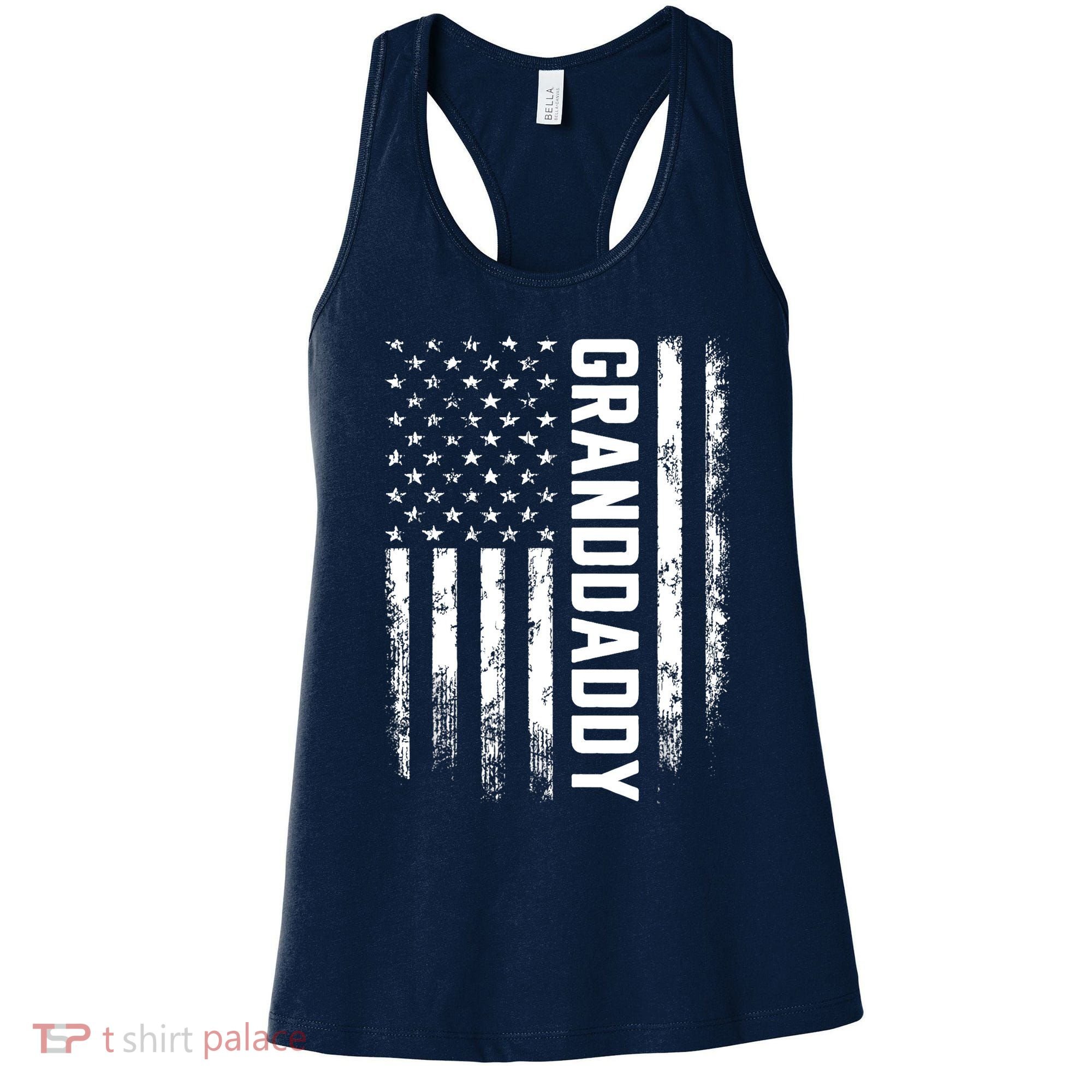 Granddaddy Gift America Flag Gift For Father's Day Women's Tank Top