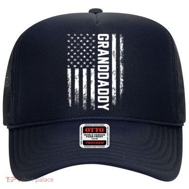 Granddaddy Gift America Flag Gift For Father's Day Hat