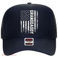 Granddaddy Gift America Flag Gift For Father's Day Hat thumb 0