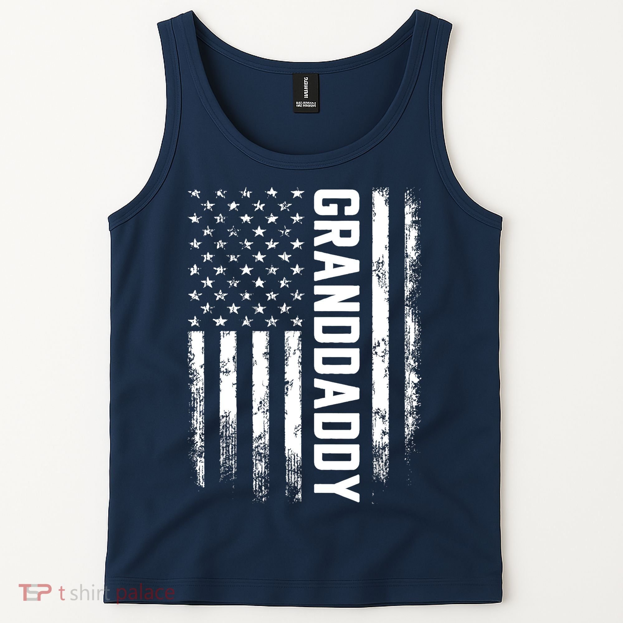 Granddaddy Gift America Flag Gift For Father's Day Tank Top
