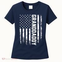 Granddaddy Gift America Flag Gift For Father's Day Women's T-Shirt thumb 0