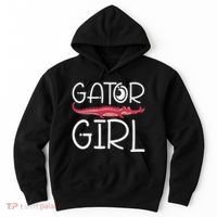 Gator Girl Alligator Crocodile Zoo Animal Lover Hoodie thumb 0