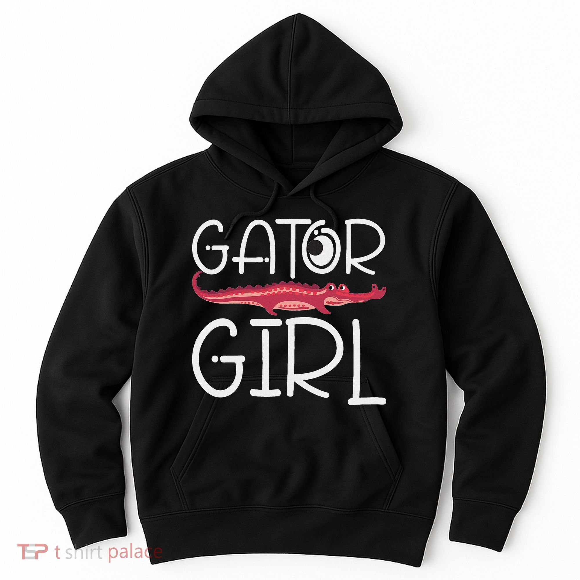 Gator Girl Alligator Crocodile Zoo Animal Lover Hoodie