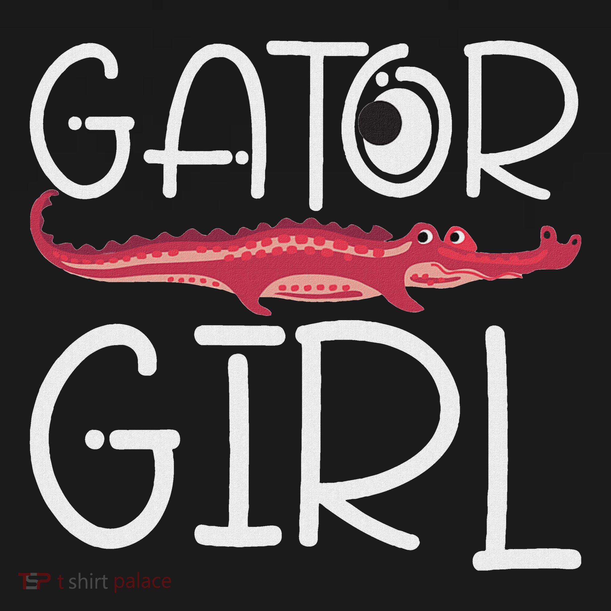 Gator Girl Alligator Crocodile Zoo Animal Lover Long Sleeve Shirt