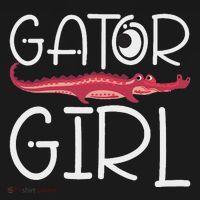 Gator Girl Alligator Crocodile Zoo Animal Lover Women's Hoodie thumb 2