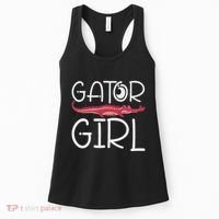 Gator Girl Alligator Crocodile Zoo Animal Lover Women's Tank Top thumb 0