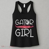 Gator Girl Alligator Crocodile Zoo Animal Lover Women's Tank Top thumb 3