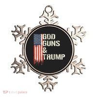 God Guns And Trump I 2nd Amendment Trump Flag America Ornament thumb 0