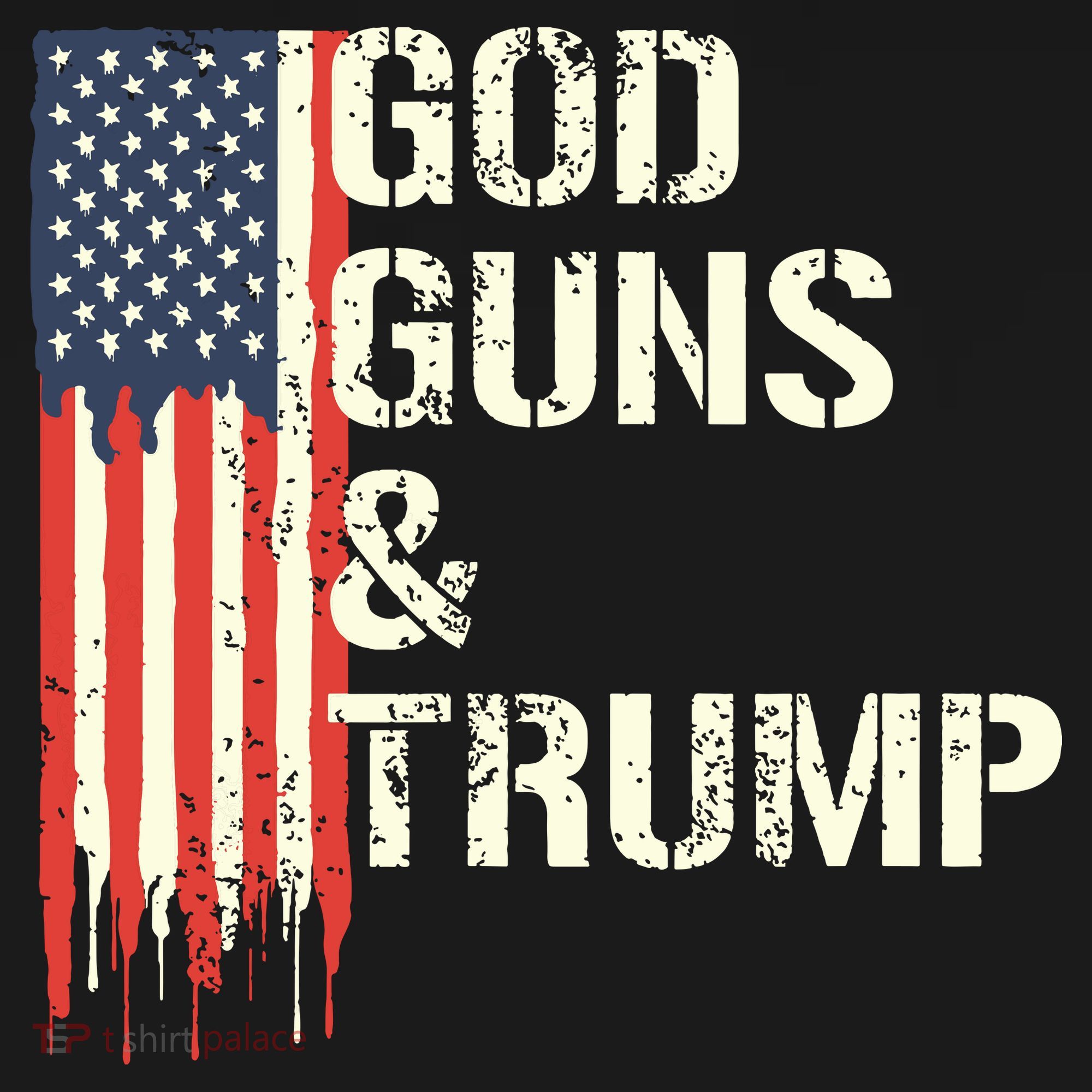 God Guns And Trump I 2nd Amendment Trump Flag America Visor
