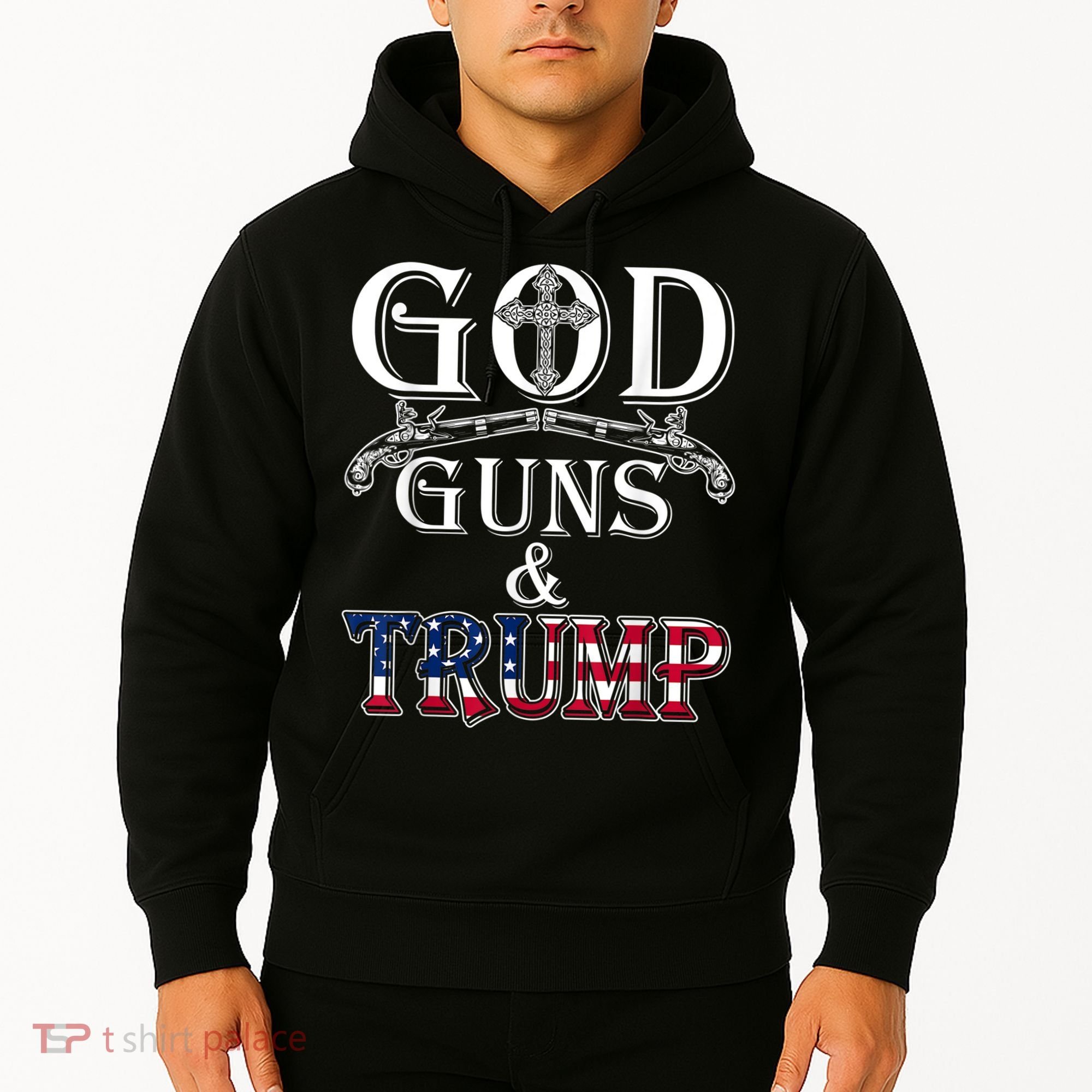 God Guns And Trump Shirt 2nd Amendment Hoodie