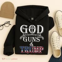 God Guns And Trump Shirt 2nd Amendment Hoodie thumb 4