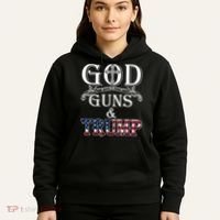 God Guns And Trump Shirt 2nd Amendment Hoodie thumb 5