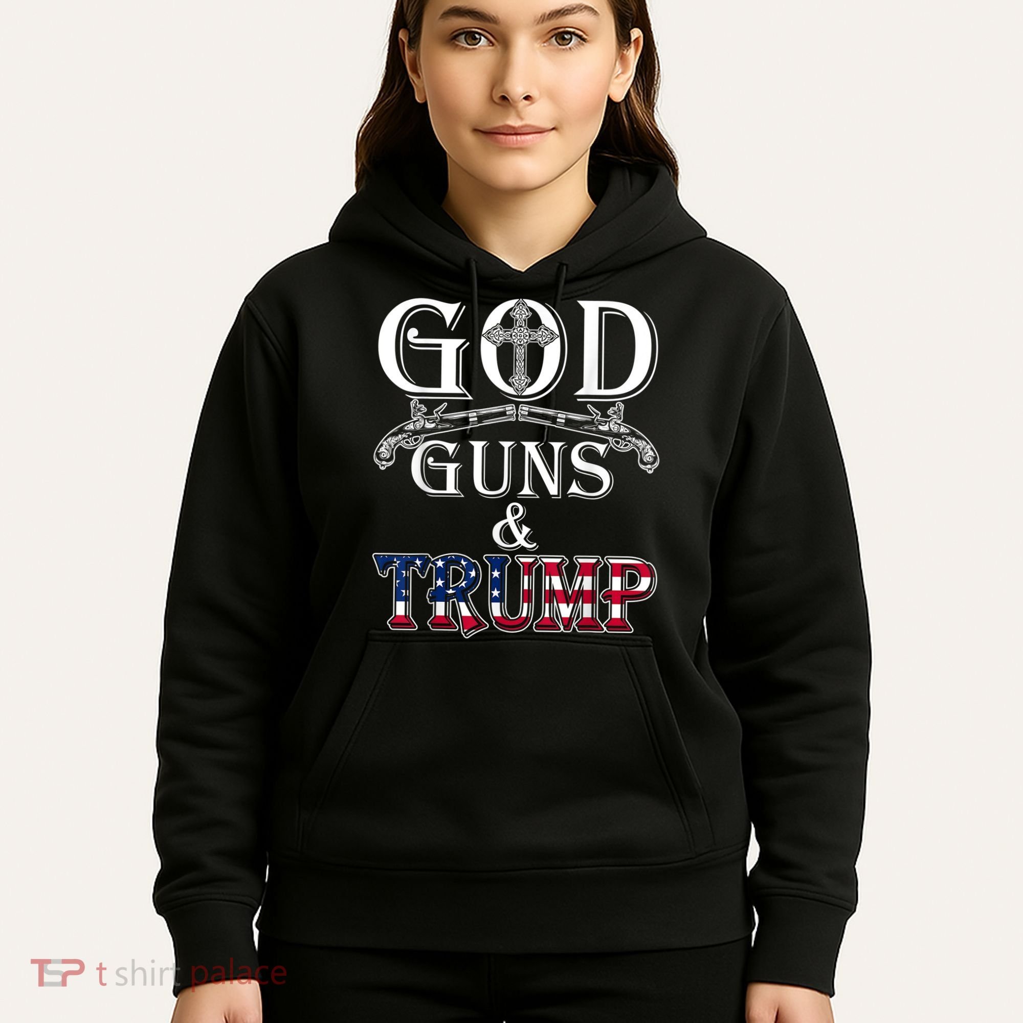 God Guns And Trump Shirt 2nd Amendment Hoodie