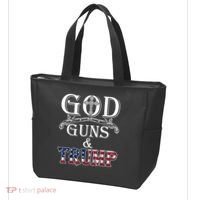 God Guns And Trump Shirt 2nd Amendment Tote Bag thumb 3