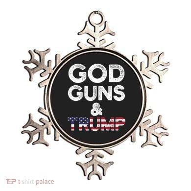 God Guns And Trump Cute Gift 2nd Amendment Pro Gun Meaningful Gift Ornament