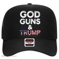 God Guns And Trump Cute Gift 2nd Amendment Pro Gun Meaningful Gift Hat thumb 0