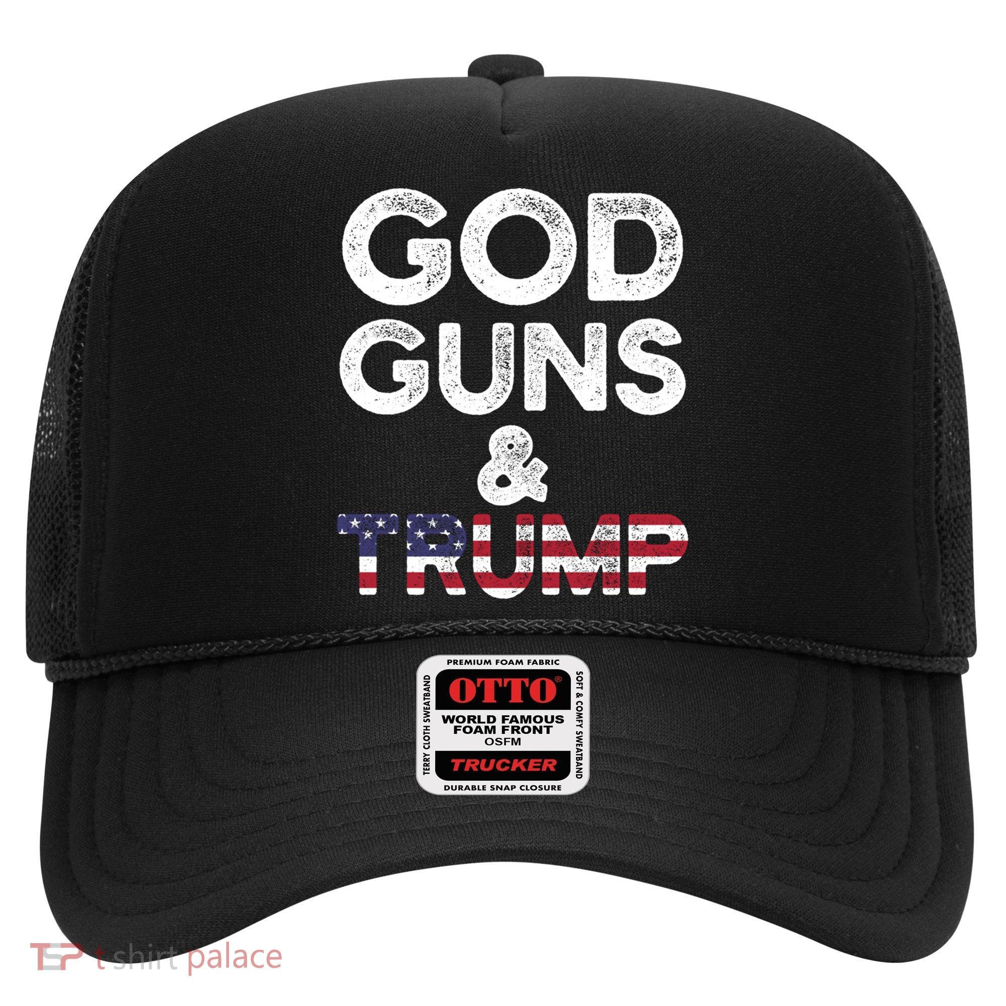 God Guns And Trump Cute Gift 2nd Amendment Pro Gun Meaningful Gift Hat