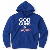 God Guns And Trump Cute Gift 2nd Amendment Pro Gun Meaningful Gift Hoodie thumb 0