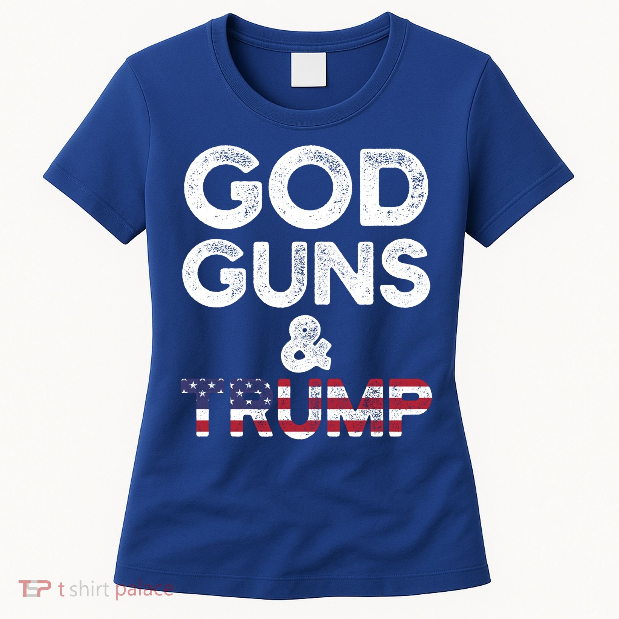 God Guns And Trump Cute Gift 2nd Amendment Pro Gun Meaningful Gift Women's T-Shirt