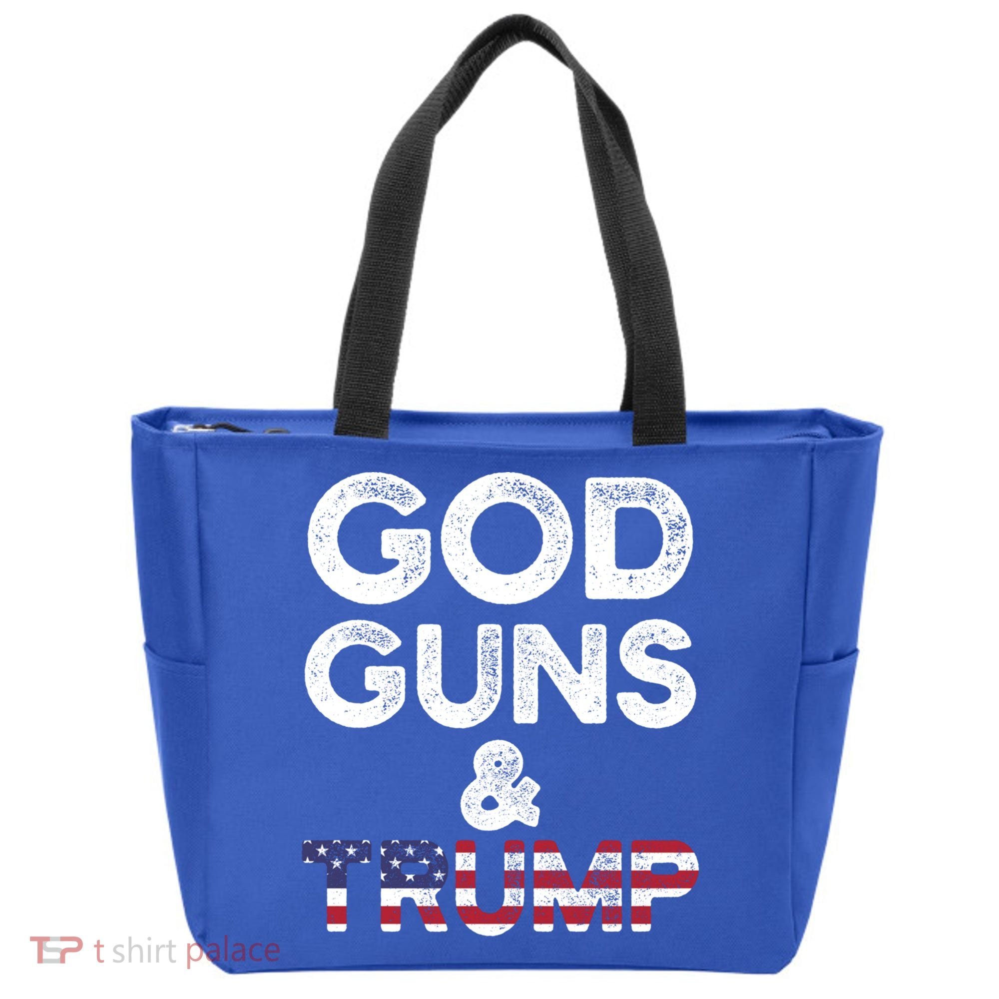 God Guns And Trump Cute Gift 2nd Amendment Pro Gun Meaningful Gift Tote Bag