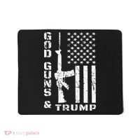 God Guns And Trump 2nd Amendment Flag AR15 Mousepad thumb 0
