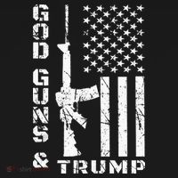 God Guns And Trump 2nd Amendment Flag AR15 Women's Tank Top thumb 5