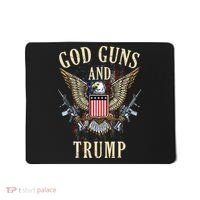 God Guns And Trump 2nd Amendment Flag Ar15 American Flag 2042 Mousepad thumb 0