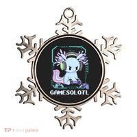 Gamesolotl Gamer Axolotl Funny Cute Ornament thumb 0