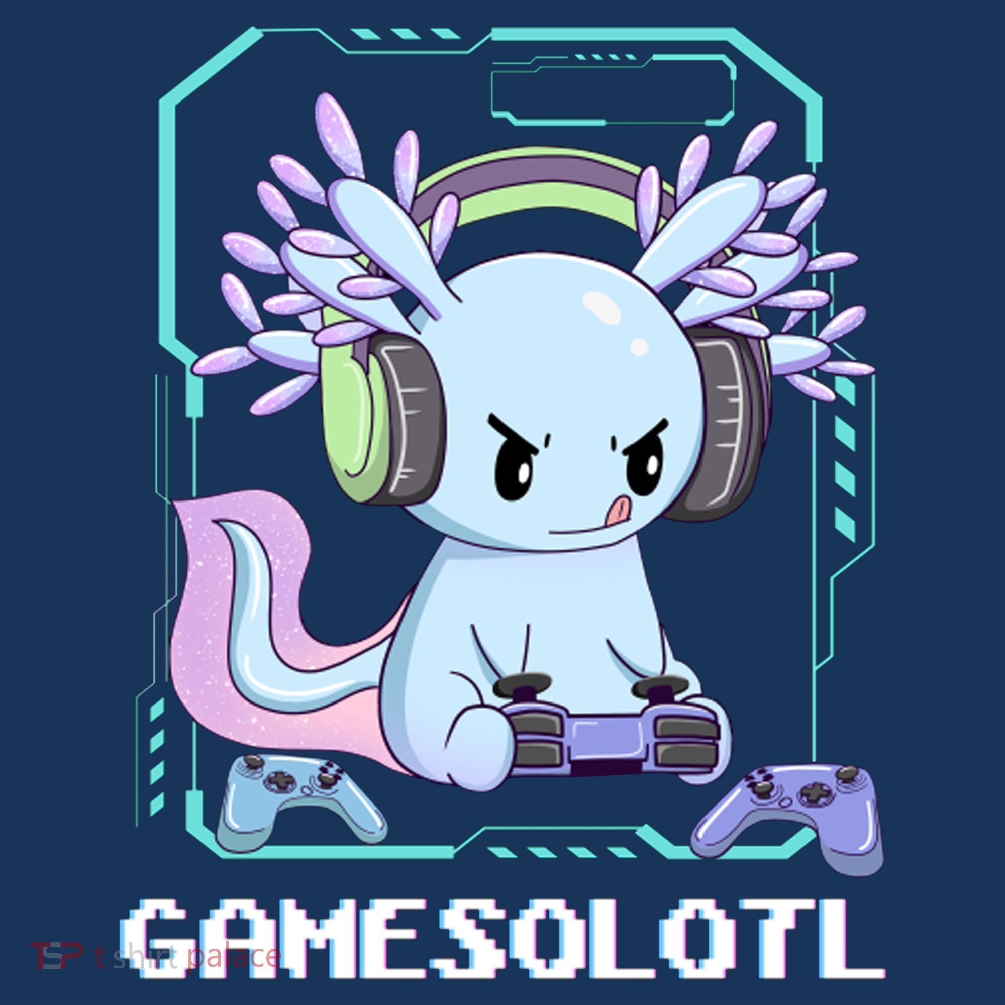Gamesolotl Gamer Axolotl Funny Cute Women's Tank Top