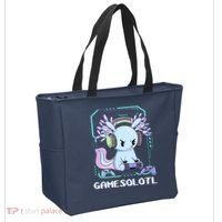 Gamesolotl Gamer Axolotl Funny Cute Tote Bag thumb 2