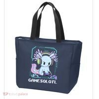 Gamesolotl Gamer Axolotl Funny Cute Tote Bag thumb 3