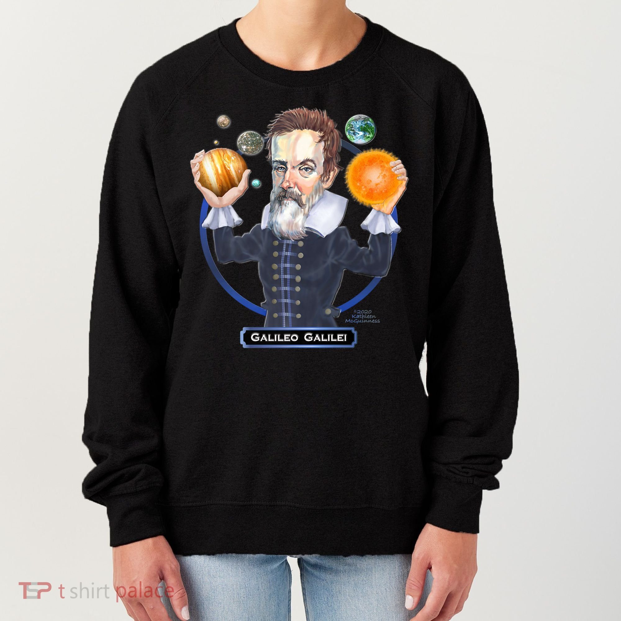 Galileo Galilei Astronomer Women's Sweatshirt
