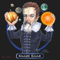 Galileo Galilei Astronomer Women's Sweatshirt thumb 2