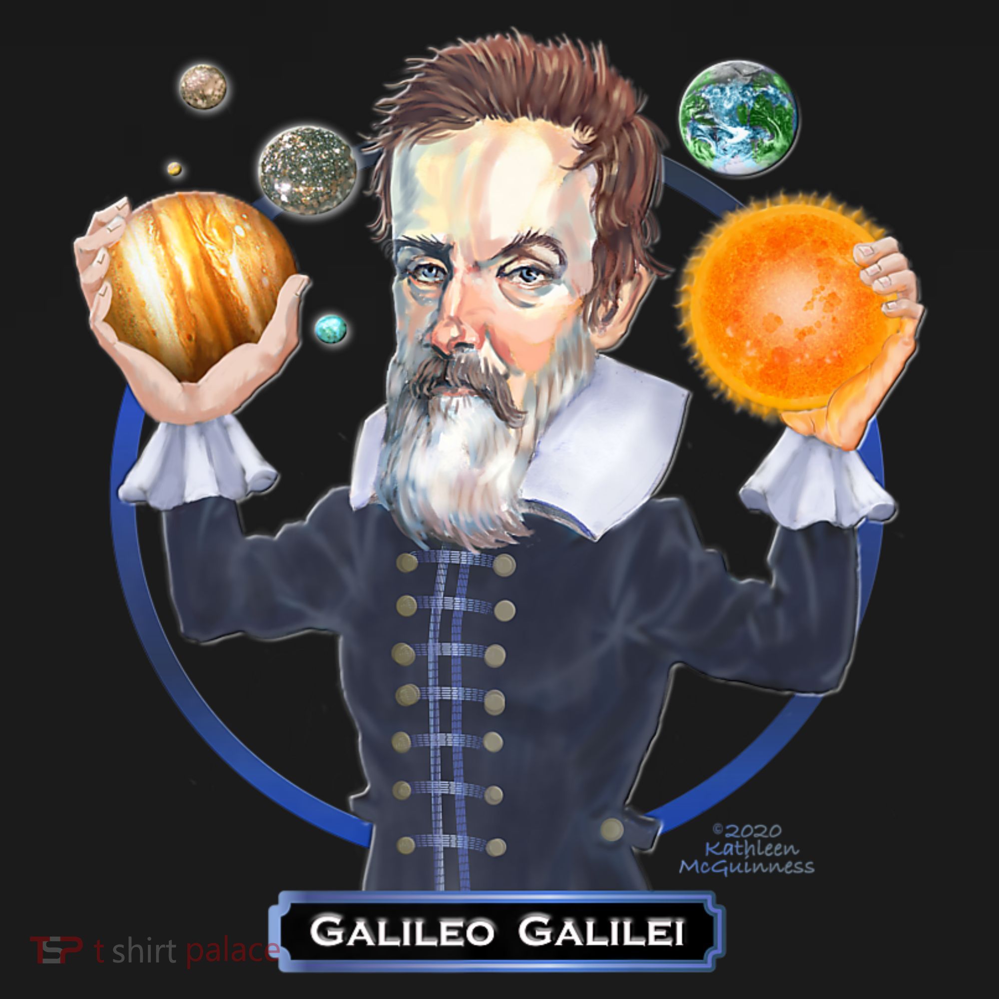Galileo Galilei Astronomer Tote Bag