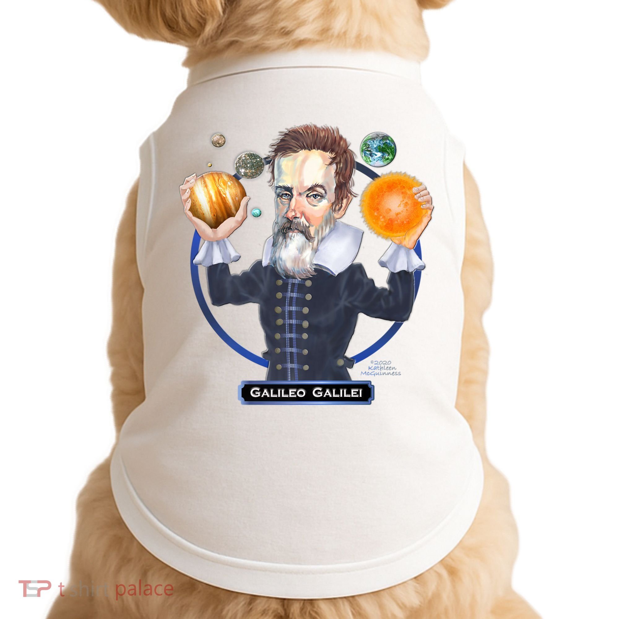 Galileo Galilei Astronomer Doggie Tank