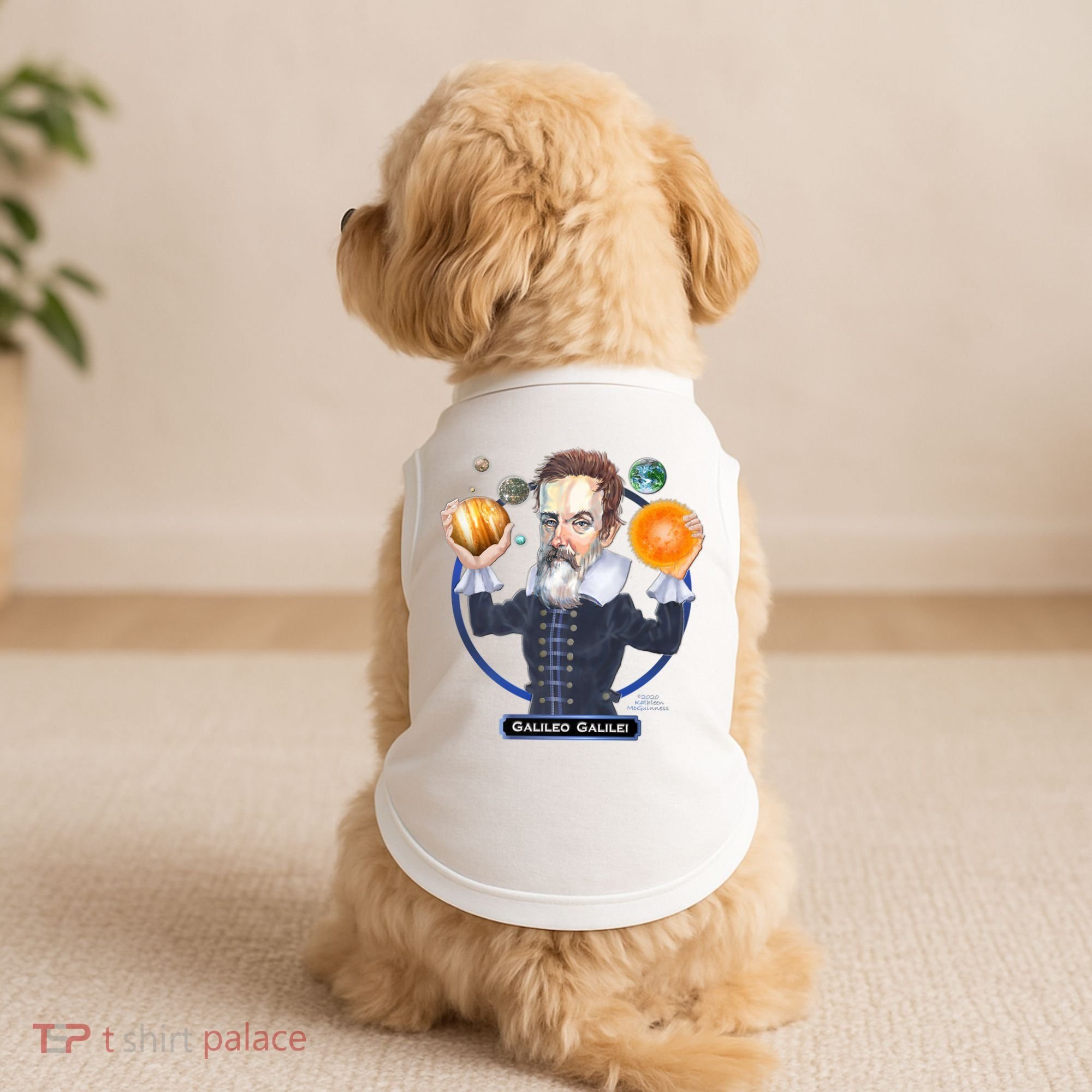 Galileo Galilei Astronomer Doggie Tank